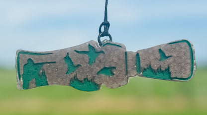 Duck Call with duck silhouettes