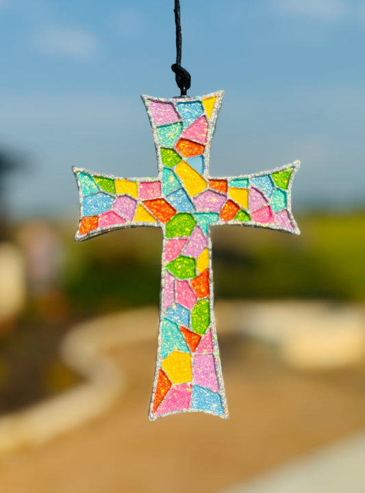 Stained Glass Cross