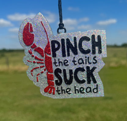 Pinch the Tails Suck the Head Crawfish