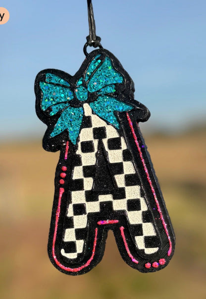 Checkered Letter A
