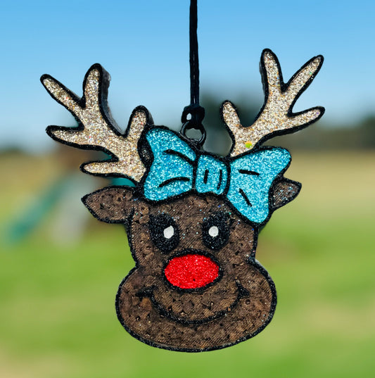 Reindeer with Bow