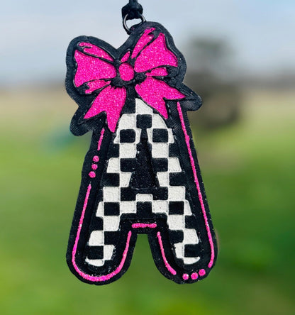 Checkered Letter A