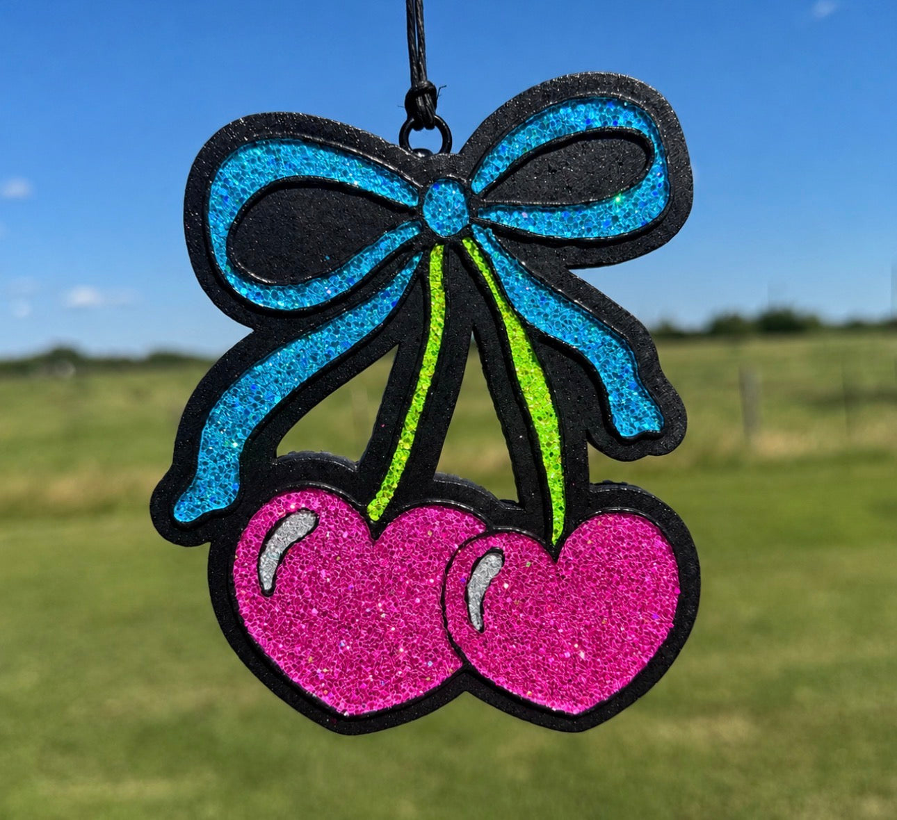 Cherries with Bow