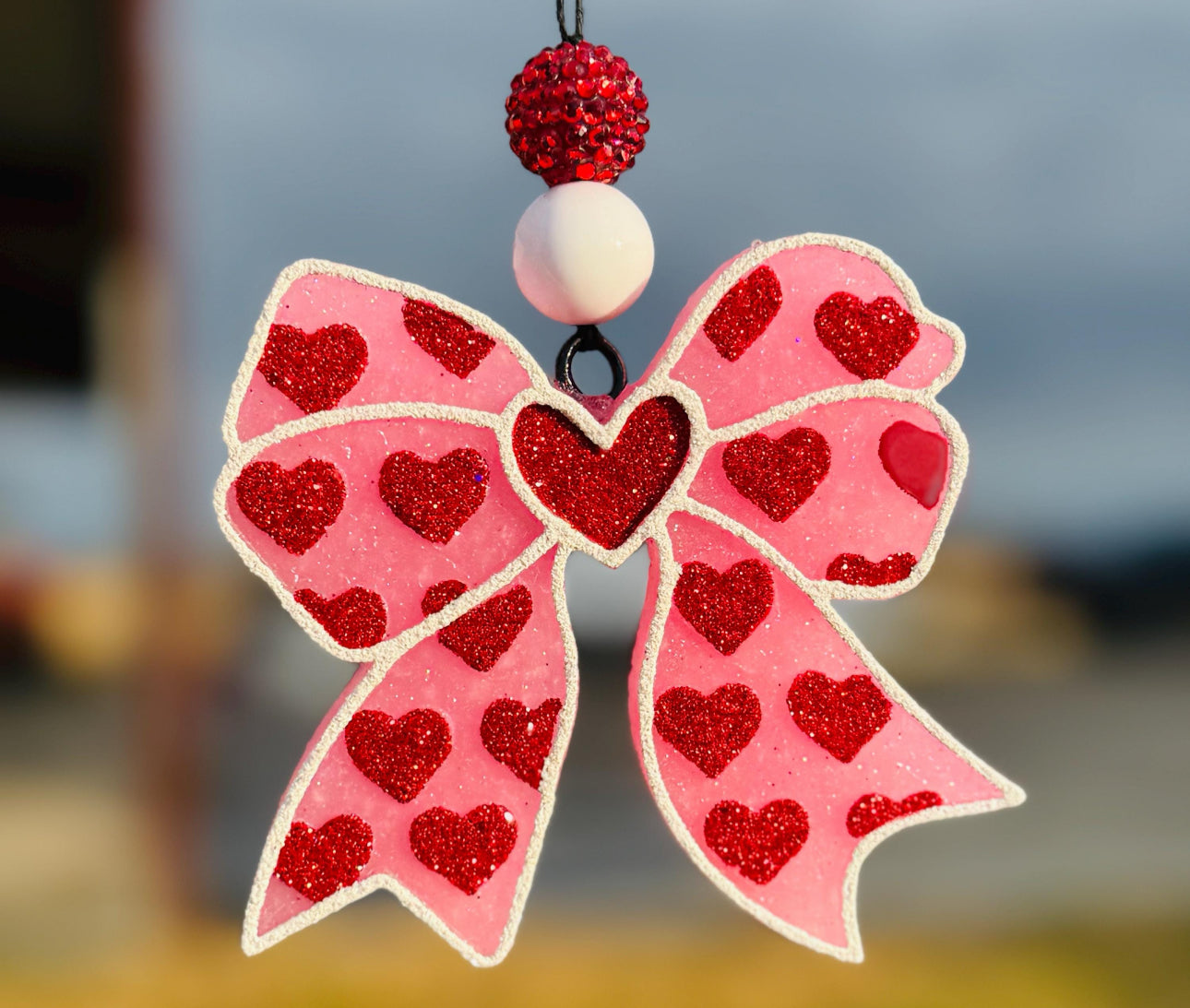 Bow with Hearts