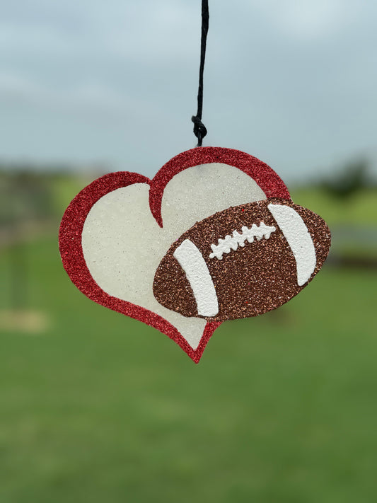 Heart with Football