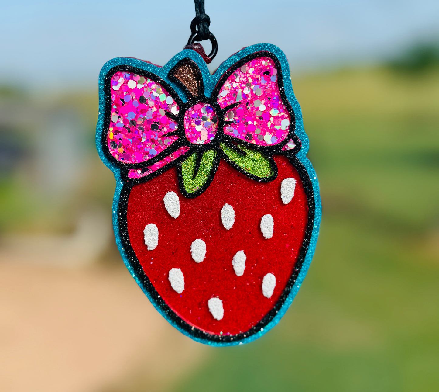 Strawberry with Bow