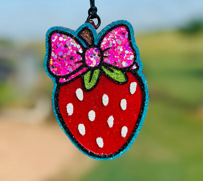 Strawberry with Bow
