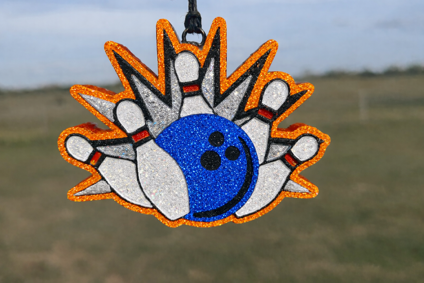 Bowling Ball & Pins