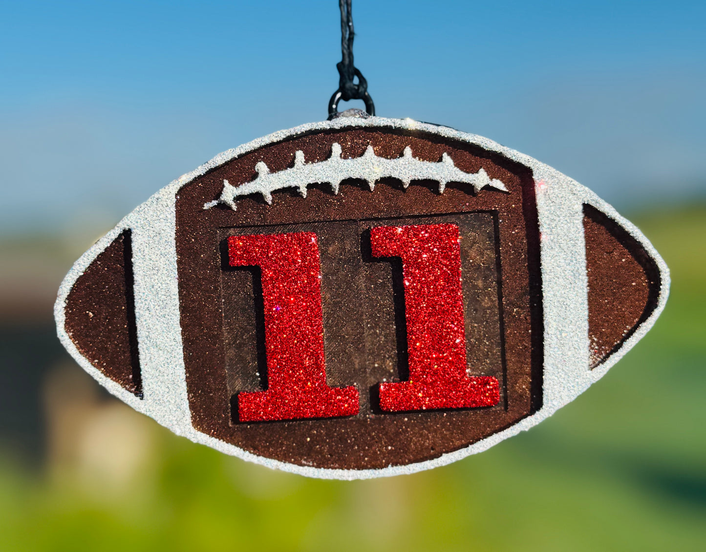 Football with Customizable Jersey Number (Personalized)