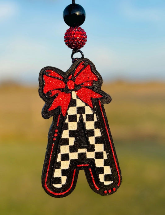 Checkered Letter A