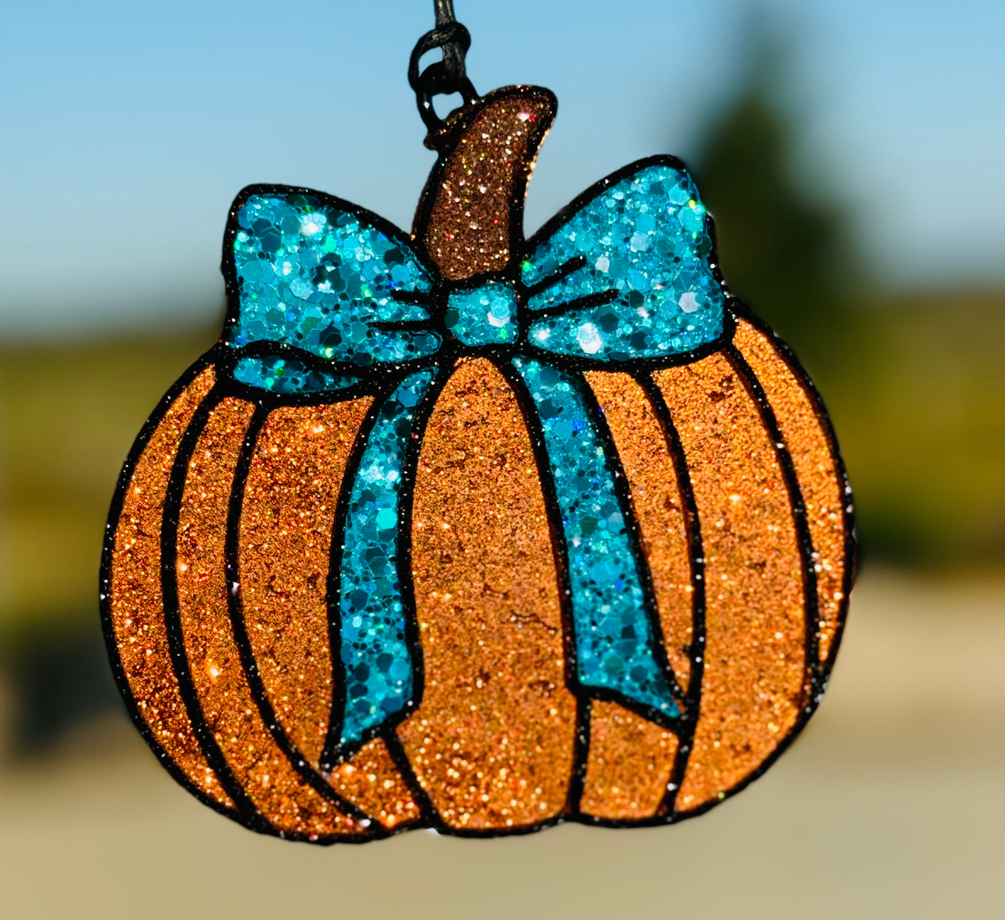 Pumpkin with Bow