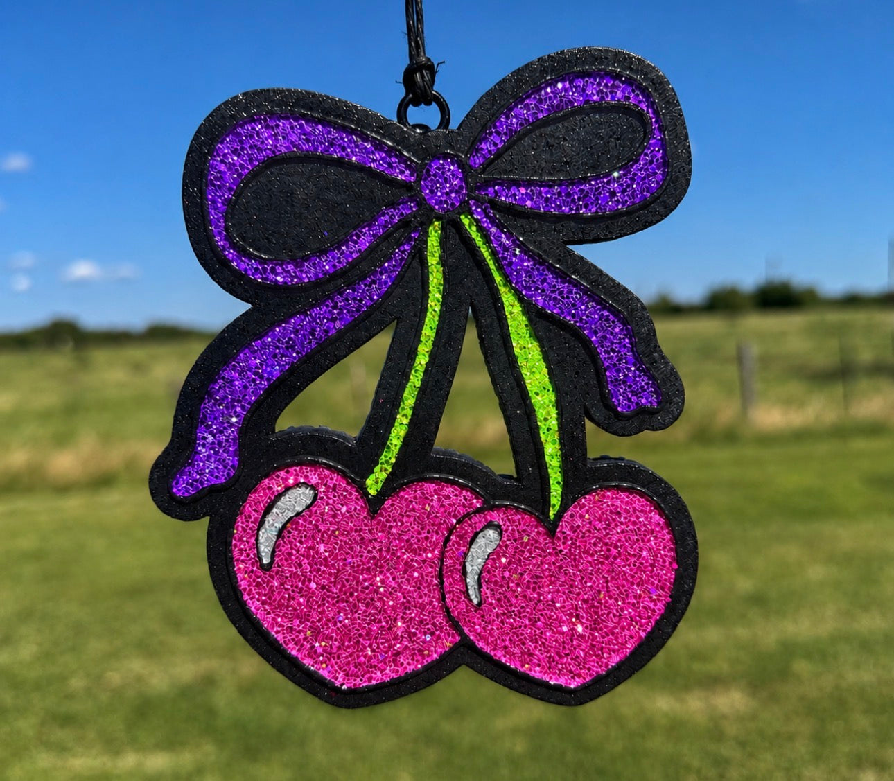 Cherries with Bow