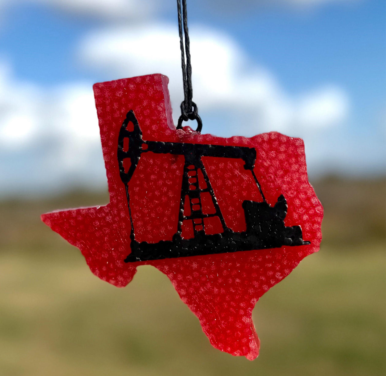 Texas with Oil Rig