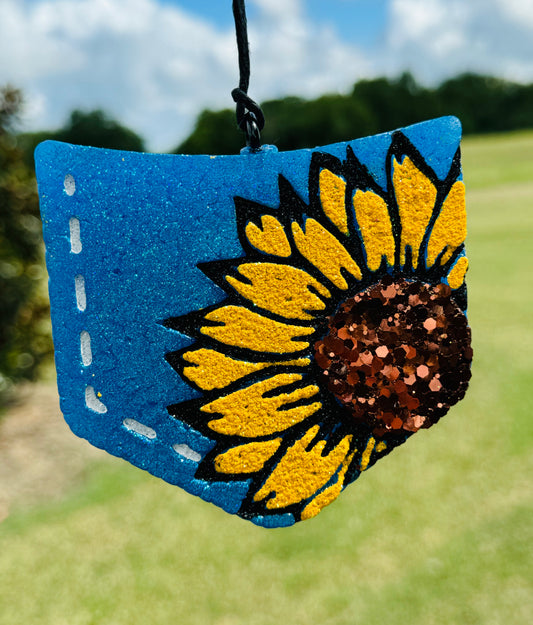 Sunflower Jean Pocket