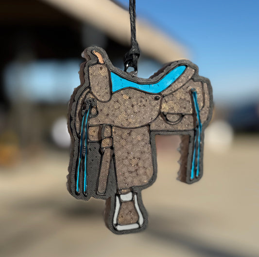 RTS-Saddle with Details- Black Ice Scent