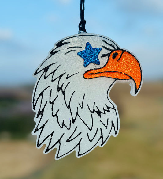 RTS- Eagle with Star- Black Ice Scent