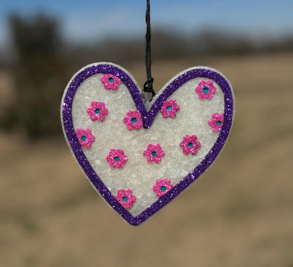 Heart with Flowers