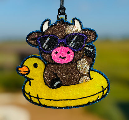 Cow in duck Floatie