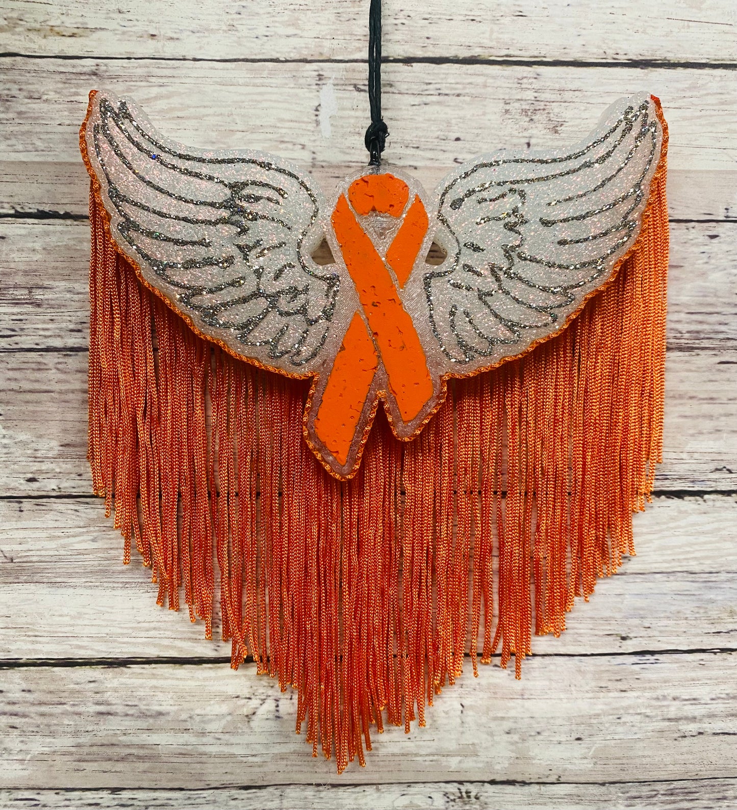 Awareness Ribbon with Wings