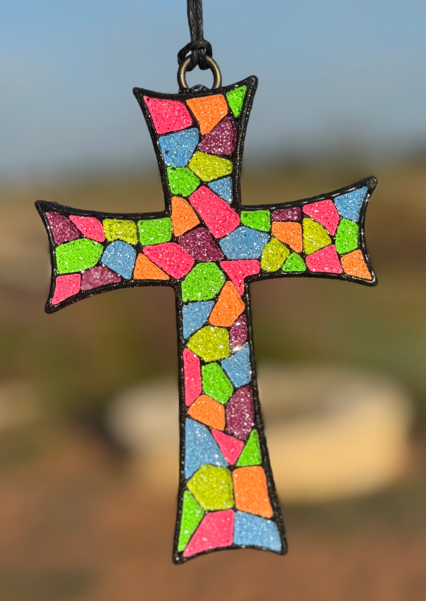 Stained Glass Cross