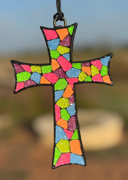 Stained Glass Cross