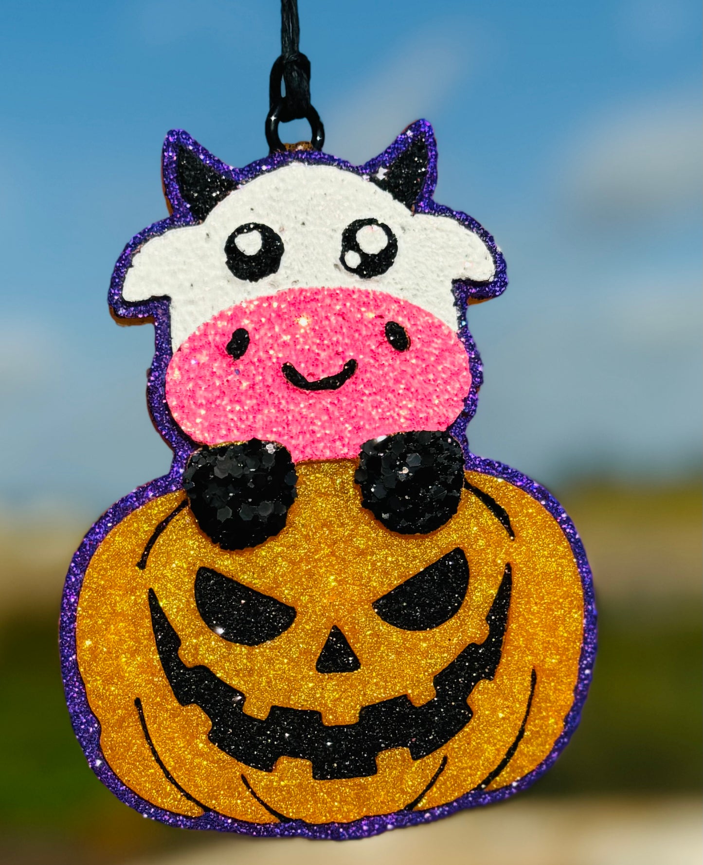 Cow in Pumpkin