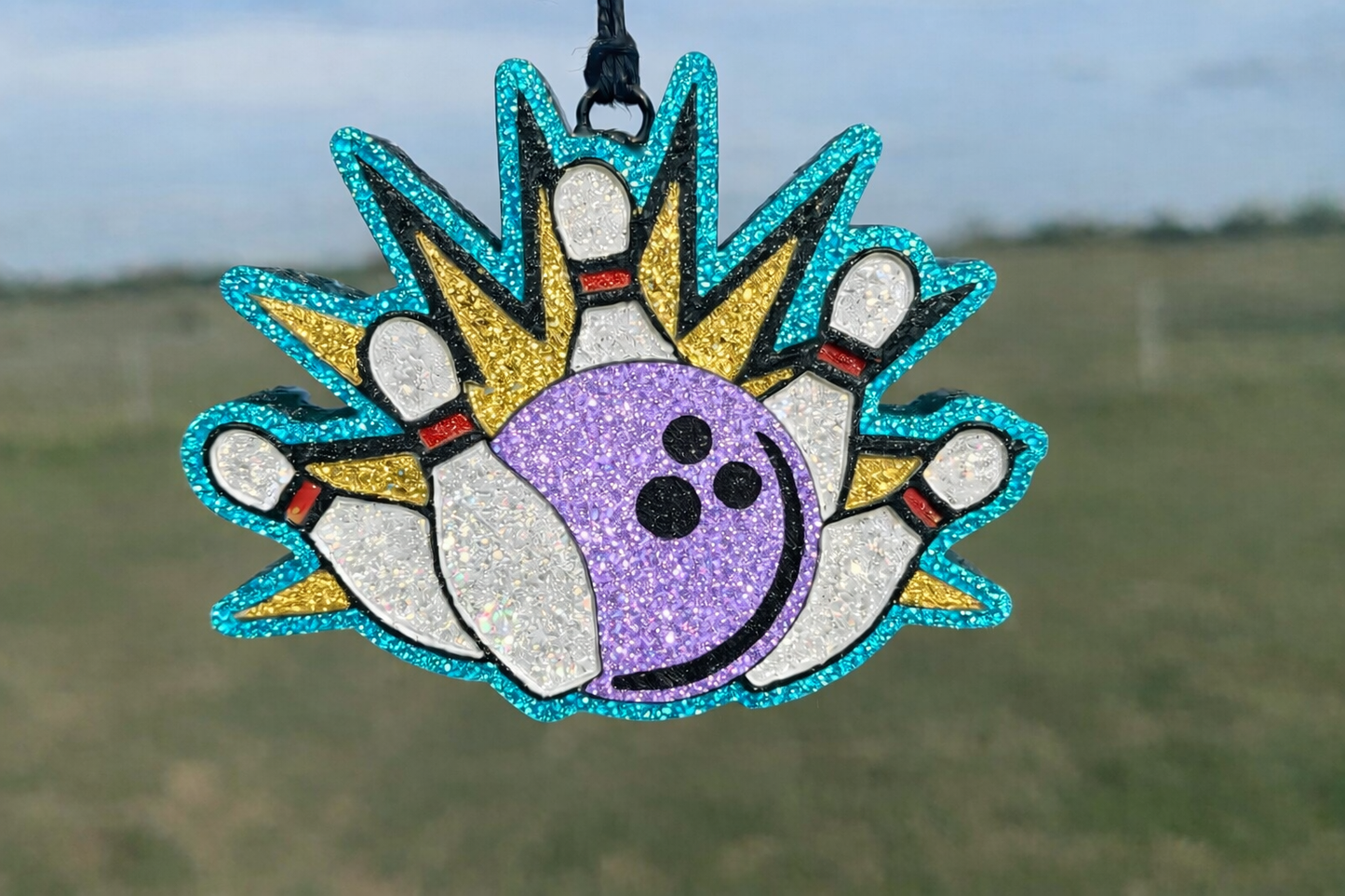 Bowling Ball & Pins