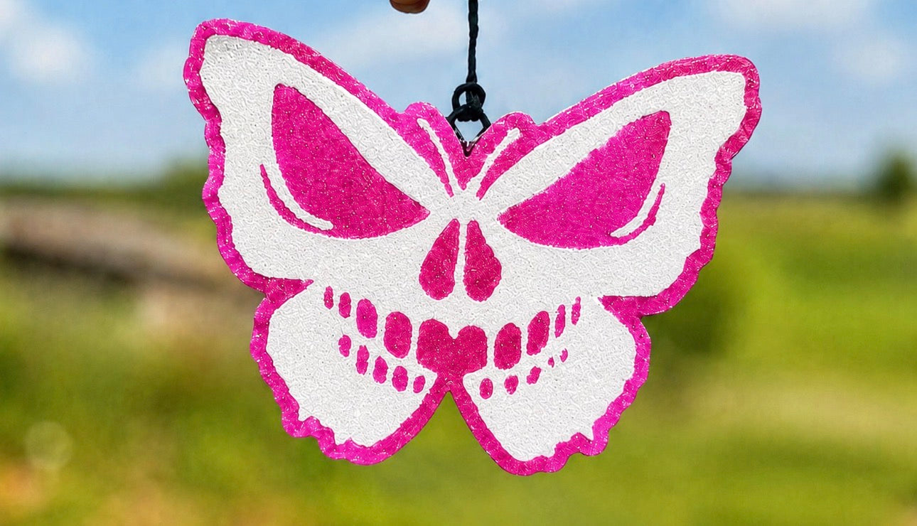 Skeleton Skull Butterfly