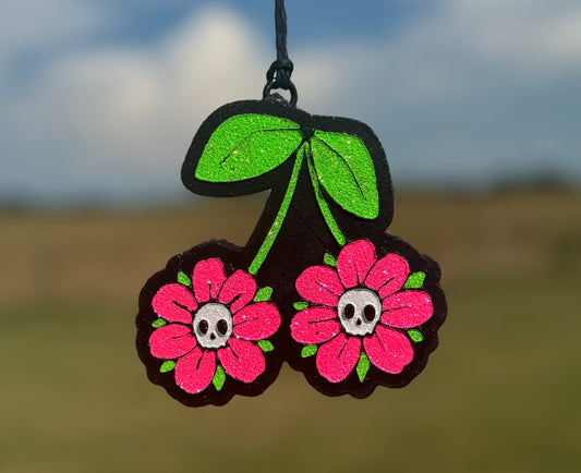 Flower Skull Cherries