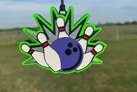 Bowling Ball & Pins