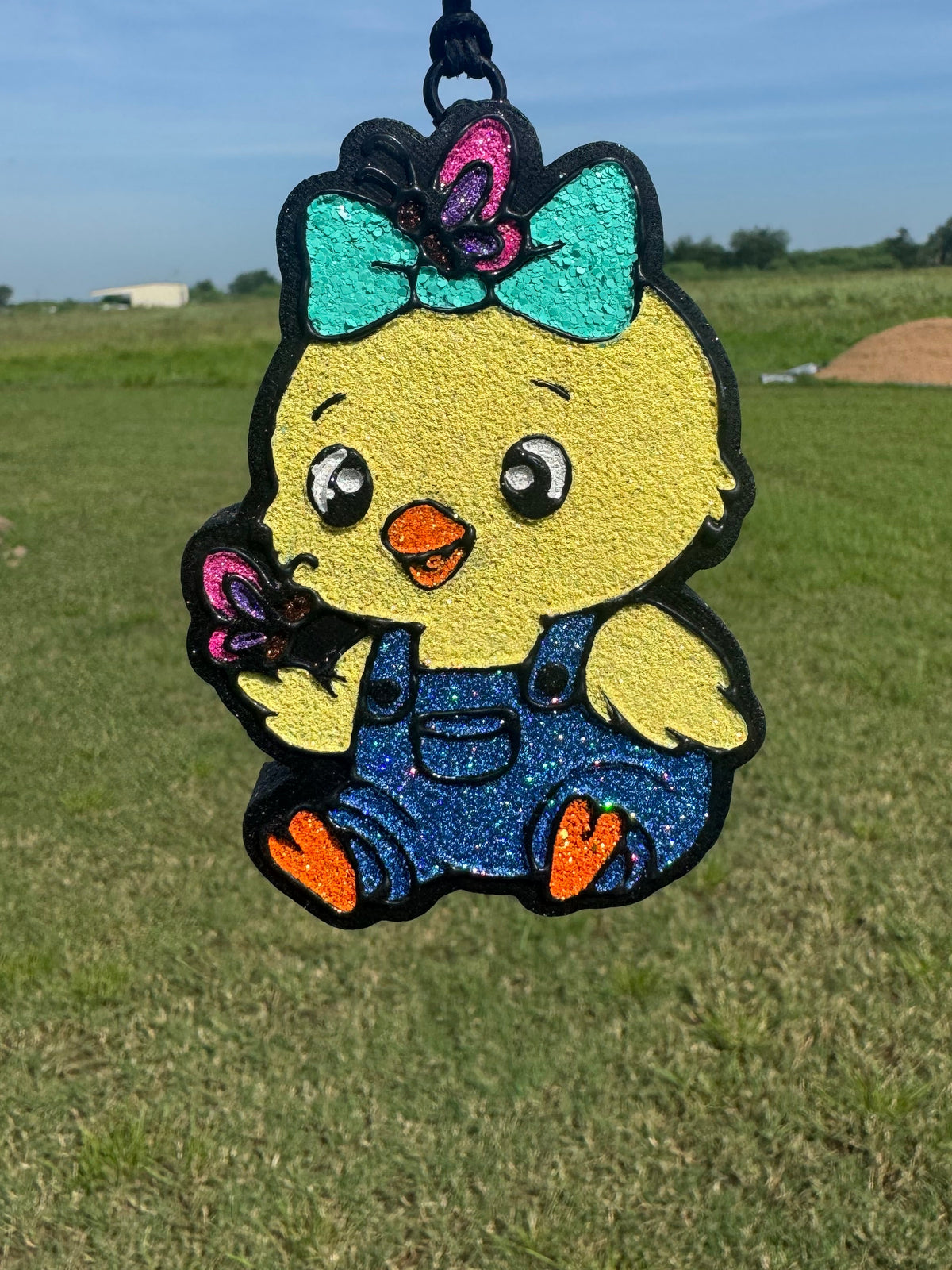 Chick in Overalls