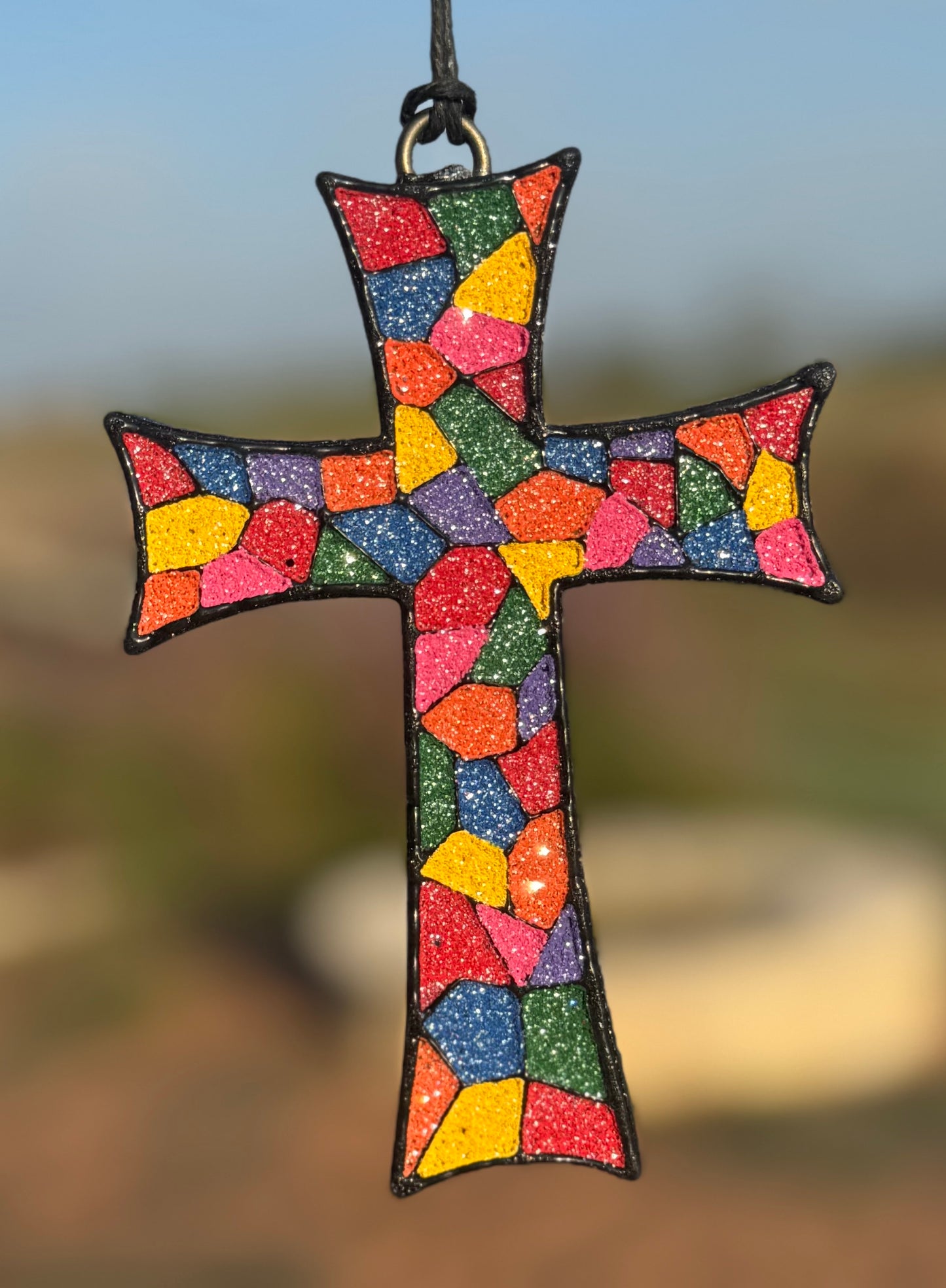 Stained Glass Cross