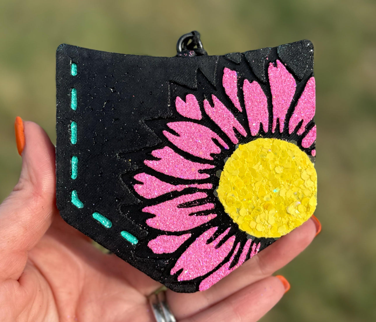 Sunflower Jean Pocket