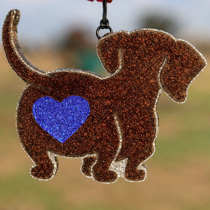 Weinee Dog-Dachshund with Heart Booty