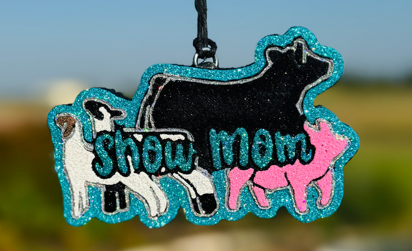 Show Mom Featuring Steer, Swine, Goat & Lamb