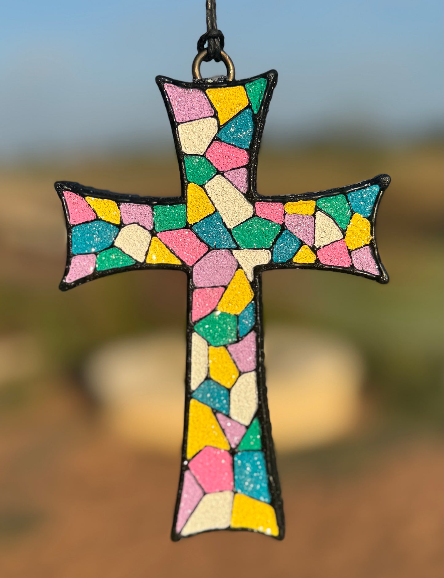 Stained Glass Cross