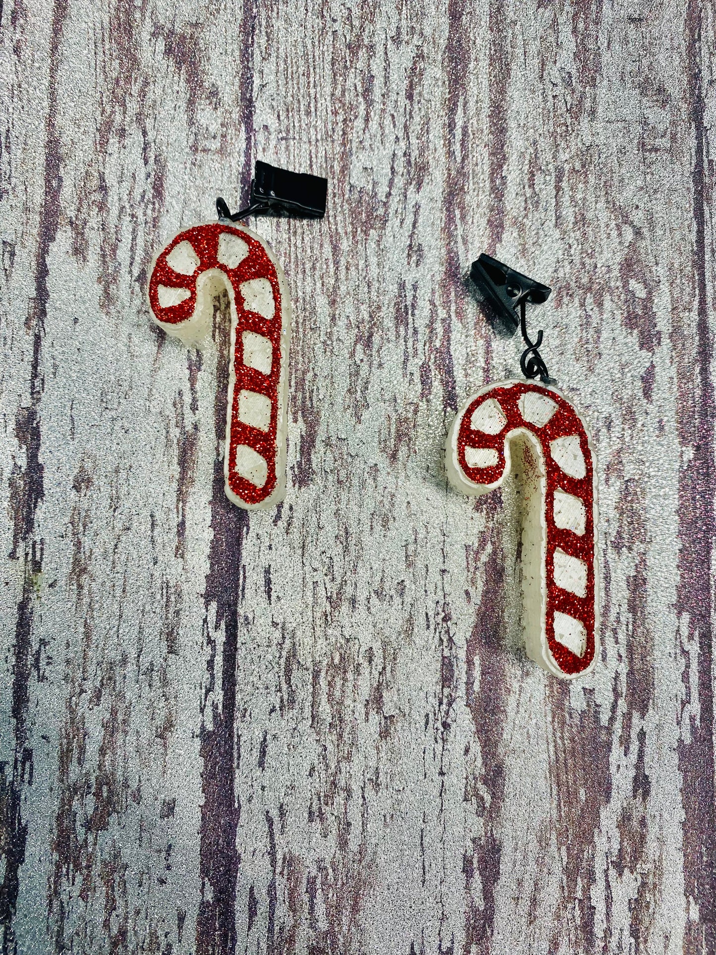 Candy Cane Vent Clips-2 clips