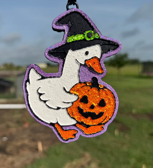 Halloween Witch Goose