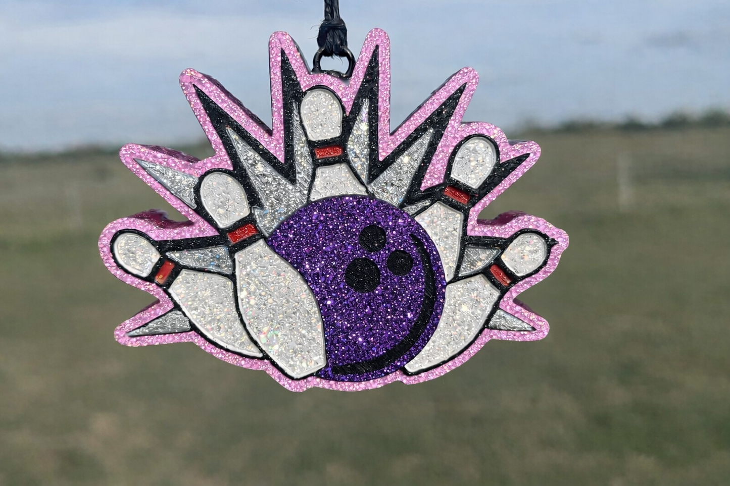 Bowling Ball & Pins