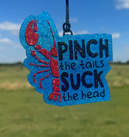 Pinch the Tails Suck the Head Crawfish