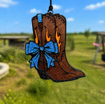 Cowgirl Boots with Bow