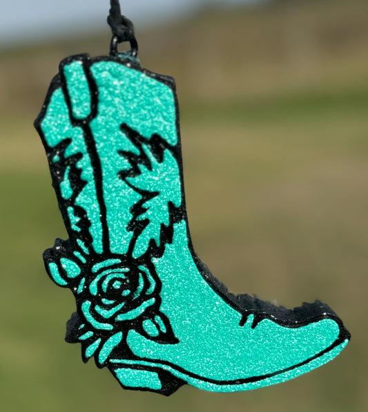 Cowgirl Boot w/ Rose
