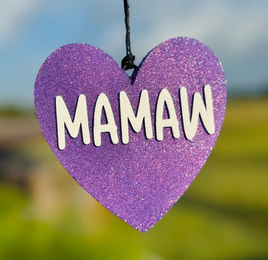 Heart with Mamaw