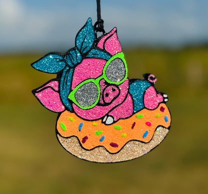 Pig in Donut Floatie
