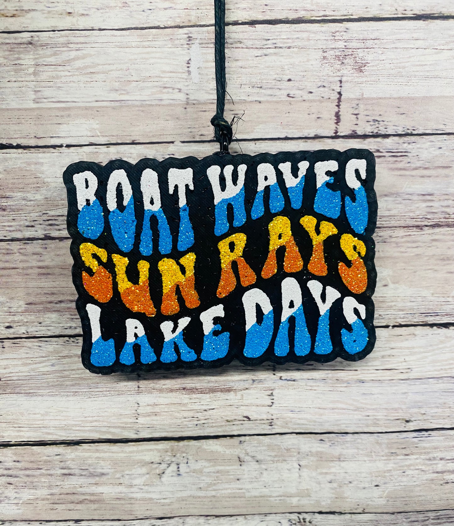 Boat waves Lake Days