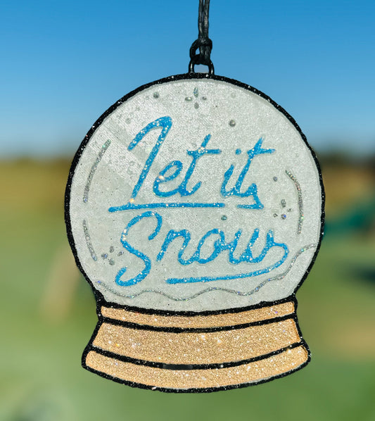 Let It Snow- Snow Globe