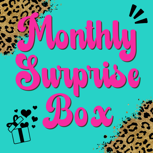 Graphic for our Monthly Surprise Box