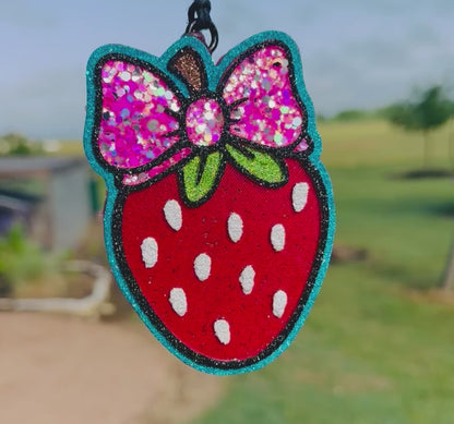Strawberry with Bow