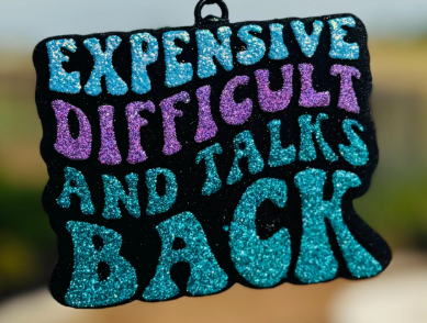 Expensive Difficult & Talks Back