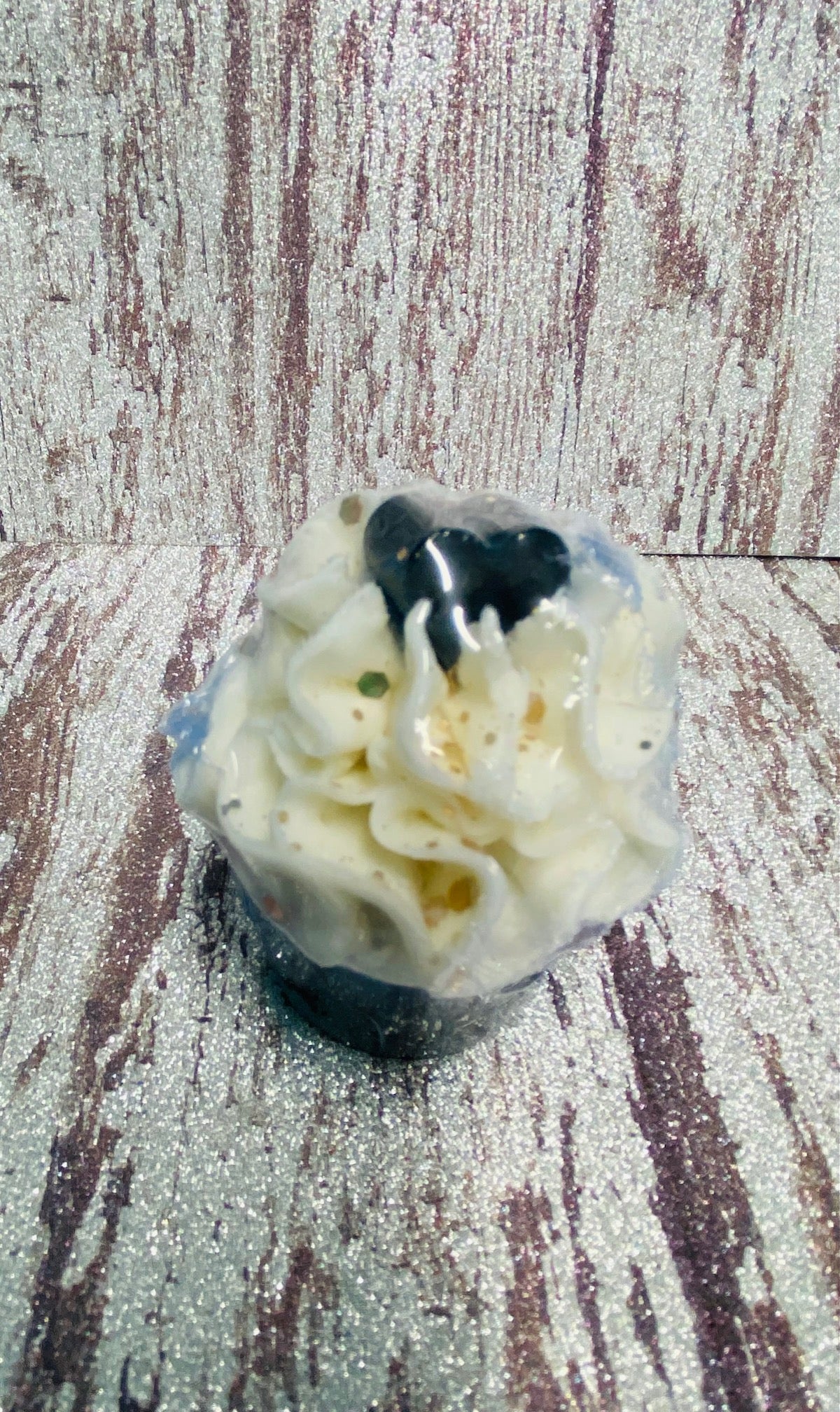 Wax Melt Cupcake- Leather Scent